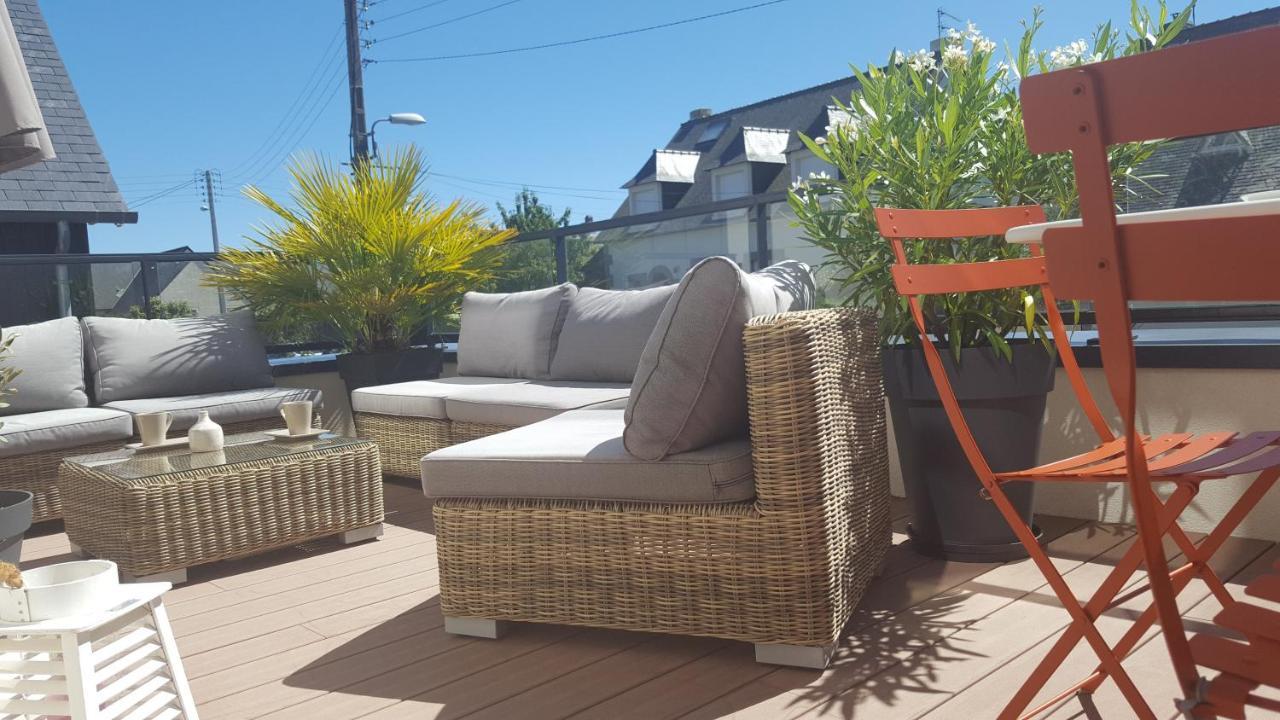 Les Cypres - Appt Avec Terrasse Proche Plage Saint-Malo Exterior foto